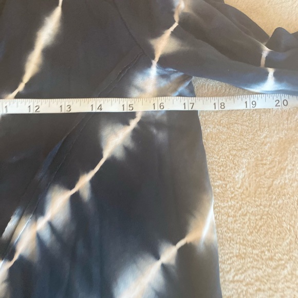 Context Striped Tie Dye Open Front Cardigan - Size S - Picture 9 of 12